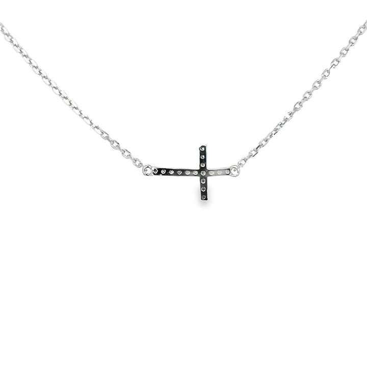 Sideways Diamond Cross