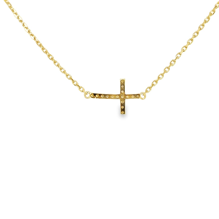 Sideways Diamond Cross