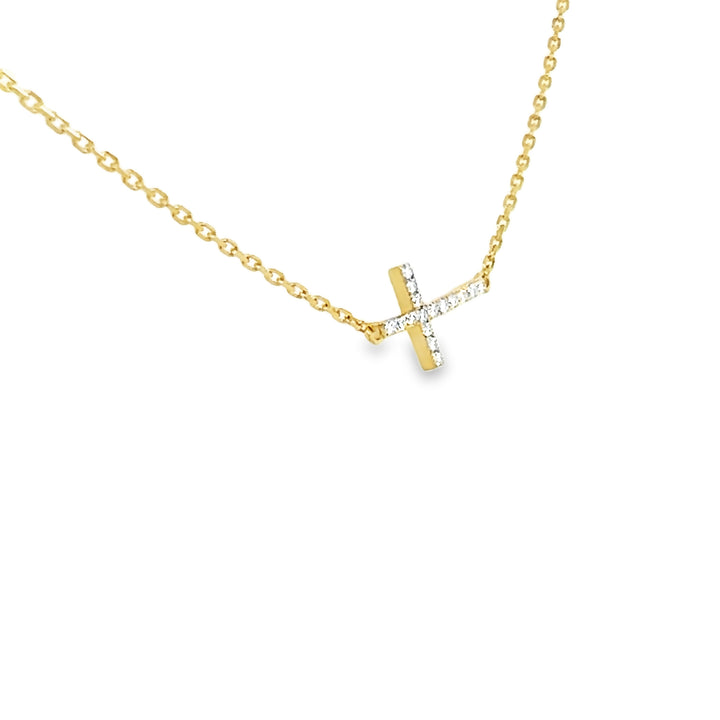 Sideways Diamond Cross