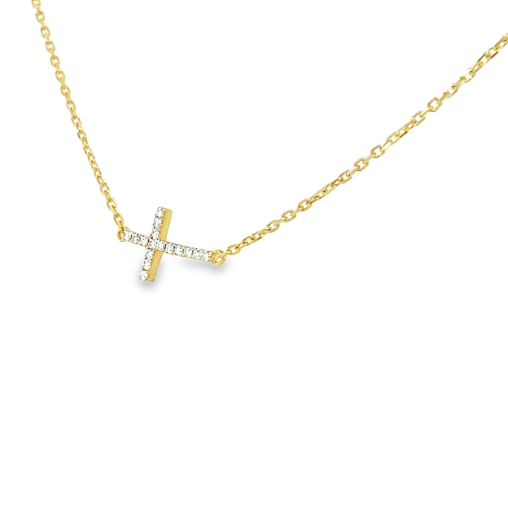 Sideways Diamond Cross