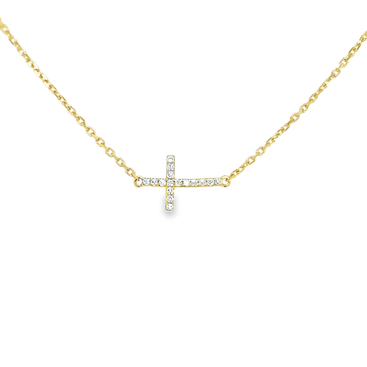 Sideways Diamond Cross