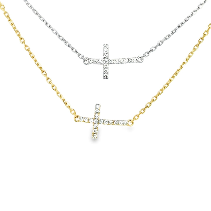 Sideways Diamond Cross