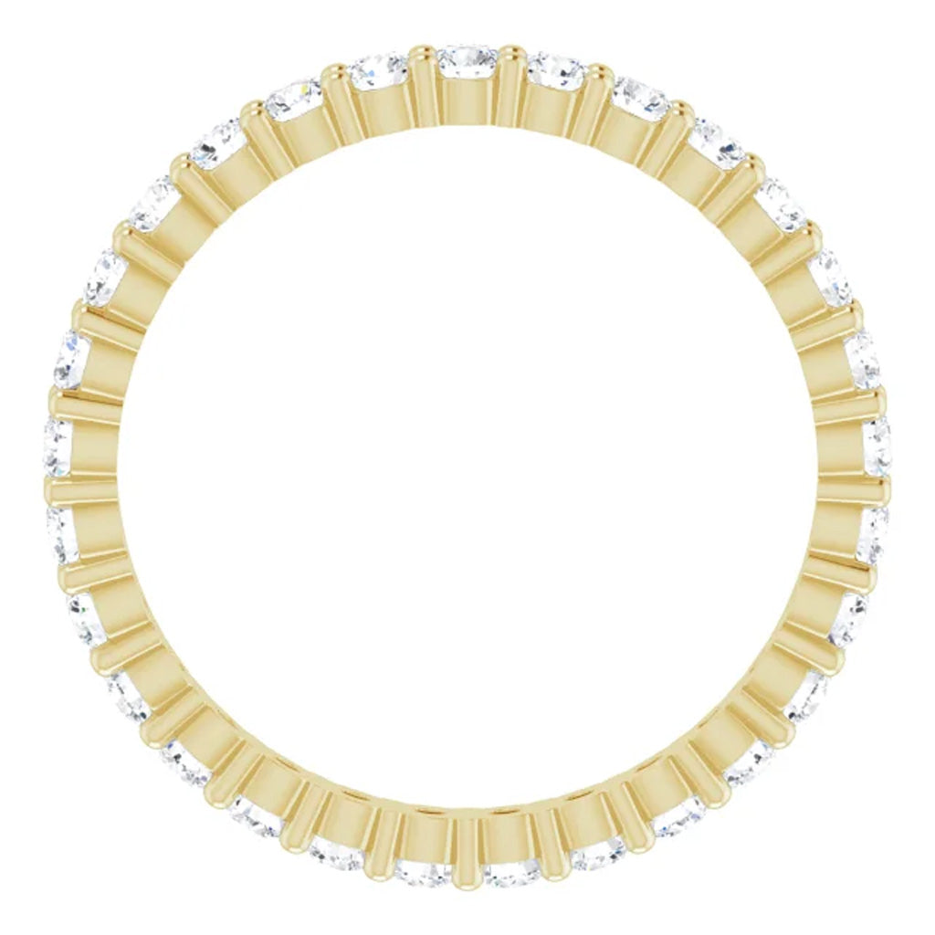 Lab Grown Diamond Eternity Ring, 7/8 CT, Common Prongs