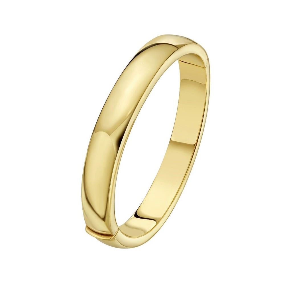 14K 10mm Classic Bangle, view 2