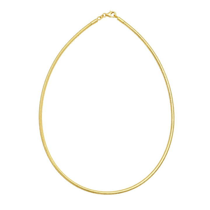 14K 2.8mm Stretch Necklace, view 2