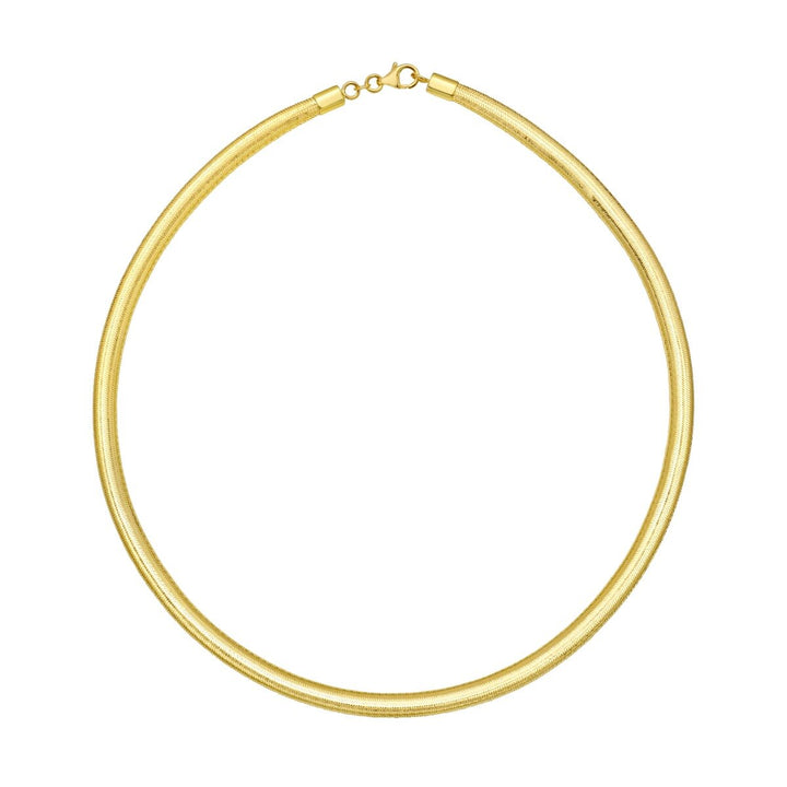 14K 5.5mm Stretch Mesh Necklace, view 2