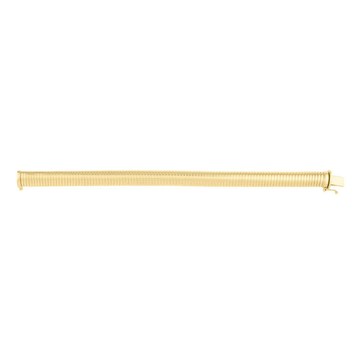 14K 9mm Tubogas Bracelet, view 2