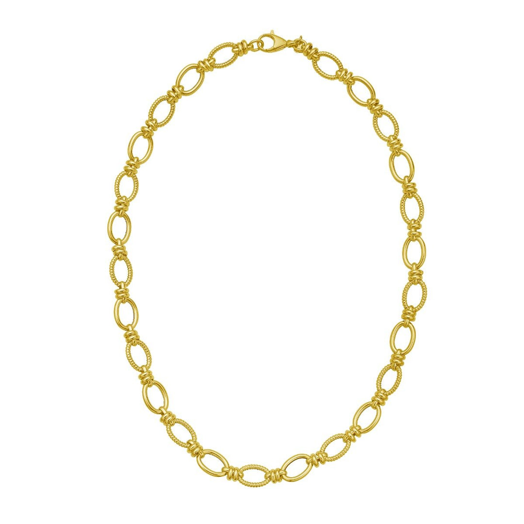 14K Cable Link Chain, view 3