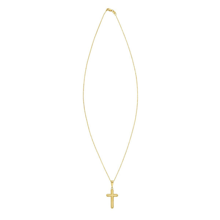 14K Cross Prosecco Pendant, view 2