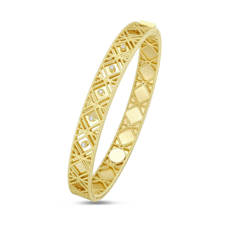 14K Diamond Vannèrie Bracelet, view 2