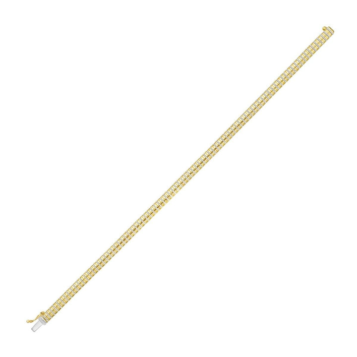 14K Mini Diamante Bracelet, view 2