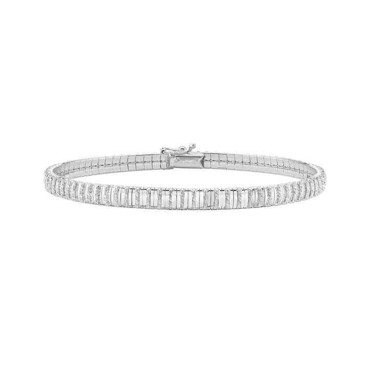 14K Mini Diamante Bracelet, front view