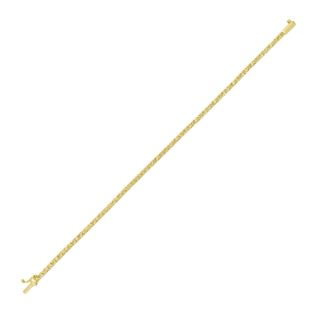 14K Mini Glacier Bracelet, view 2