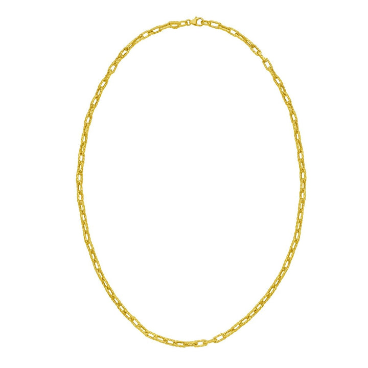 14K Mini Twist Link Chain, view 3