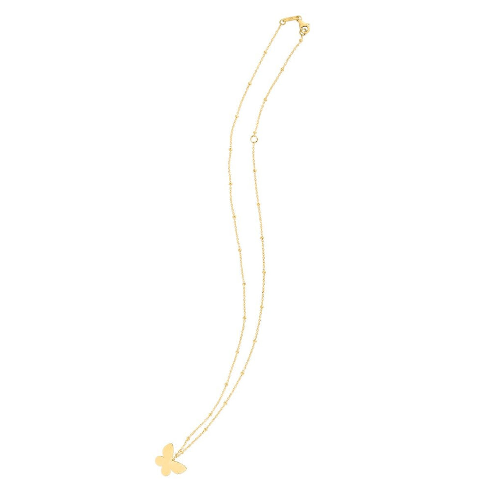 14K Pápillon Butterfly Necklace, view 2