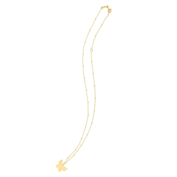 14K Pápillon Butterfly Necklace, view 2