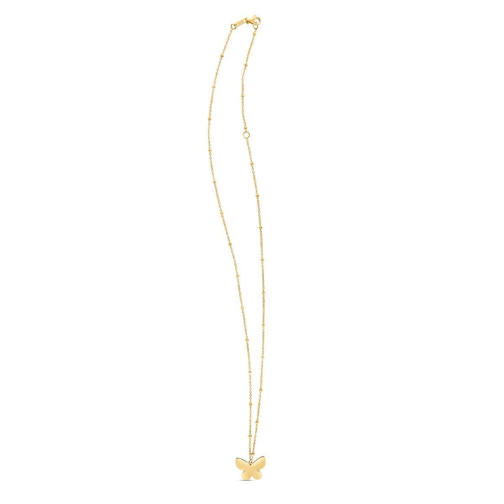 14K Pápillon Butterfly Necklace, view 4