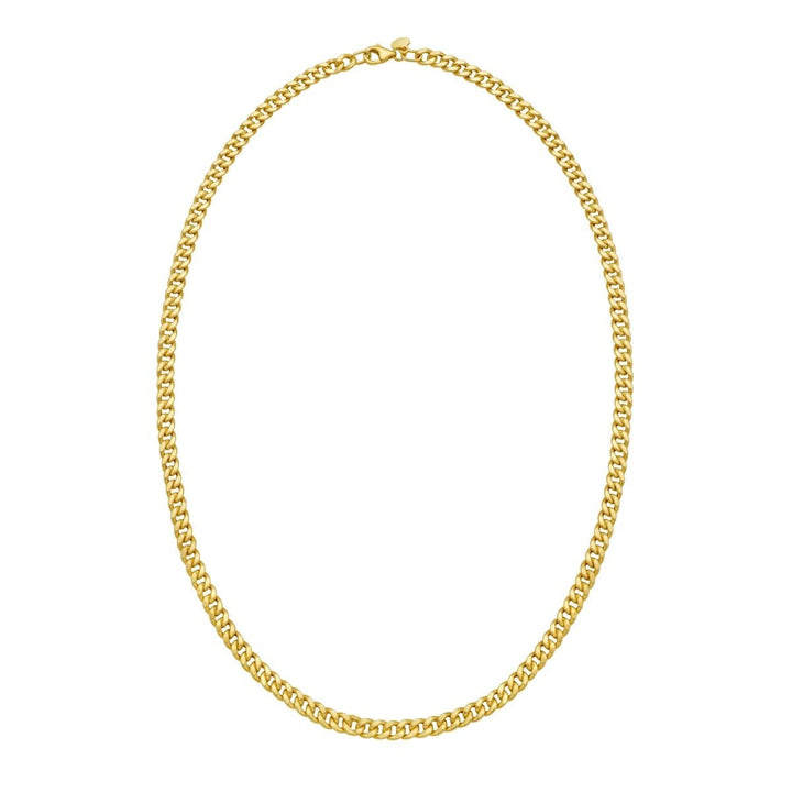 14K Petite Faceted Cuban Link Chain, view 2