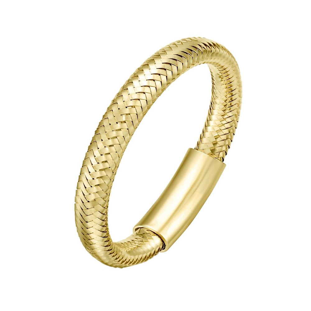 14K Stretch Mesh Ring, view 2