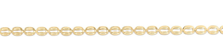 14K Yellow Gold Oval Link Chain, view 2