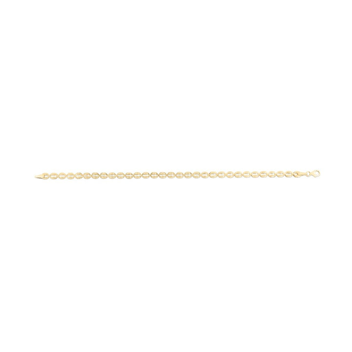 14K Yellow Gold Oval Link Chain, view 3