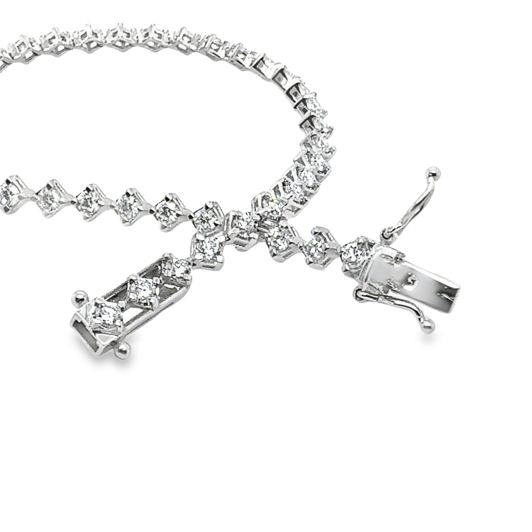 Diamond Tennis Bracelet, Star-Set (2 1/4CT)