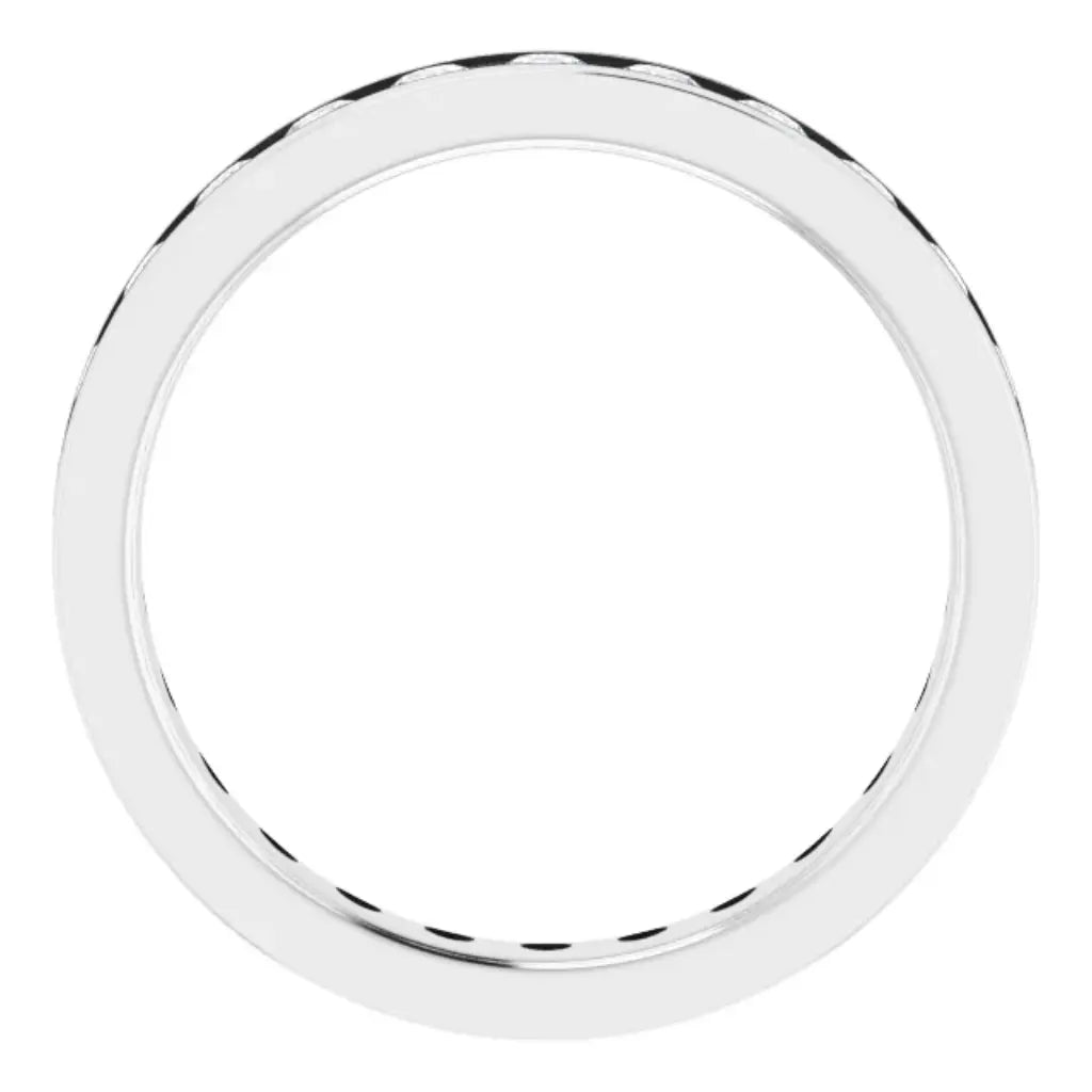 Lab grown diamond eternity ring, 1 CTW, Channel set