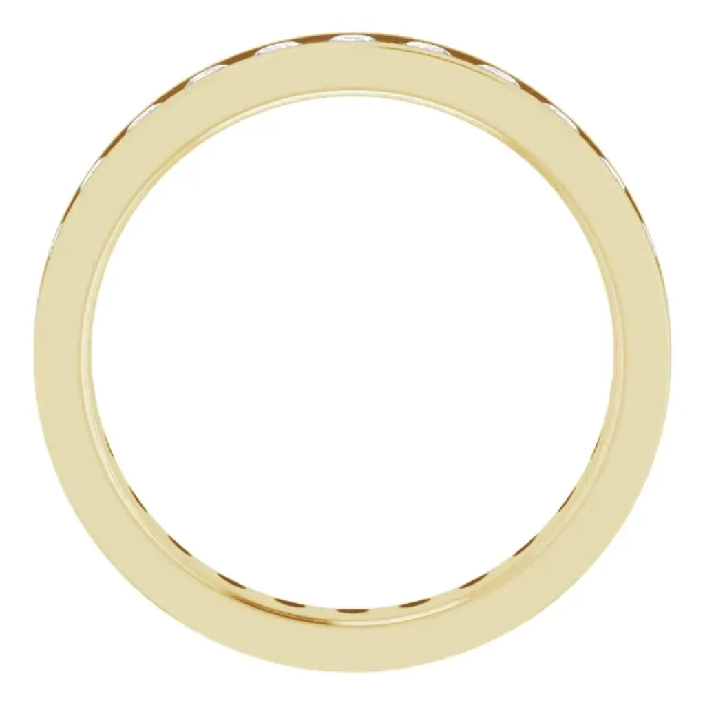 Lab grown diamond eternity ring, 1 CTW, Channel set