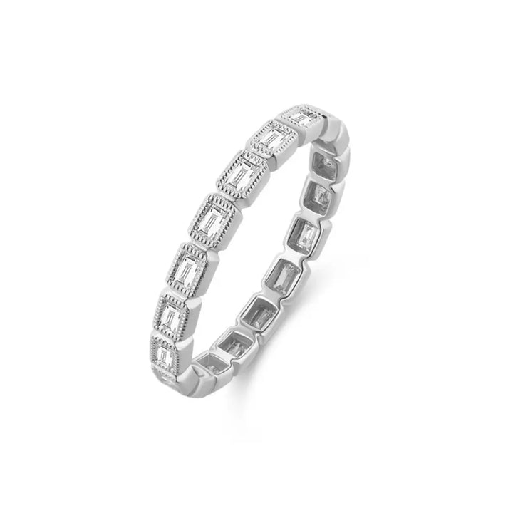 14K Baguette Diamond Eternity Band