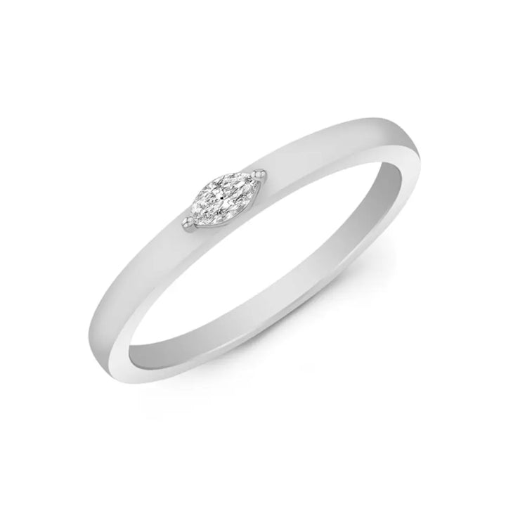 14K Marquise Diamond Ring