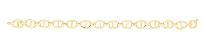 14K Yellow Gold 8.8mm Mariner Chain, view 3